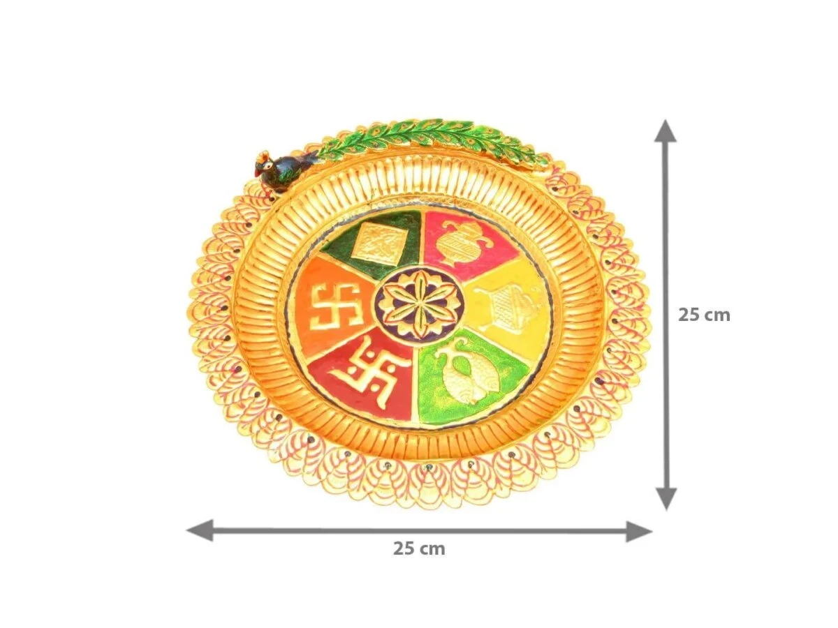 Pooja Thali set, pooja thali silver, pooja thali decoration, Pooja Thali for home, pooja thali set silver