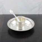 Pooja Thali set, pooja thali silver, pooja thali decoration, Pooja Thali for home, pooja thali set silver, return gifts for housewarming