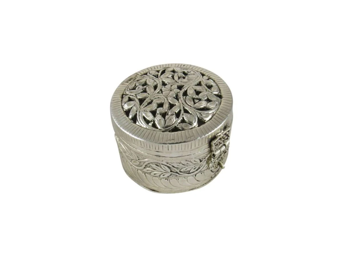 Sindoor dabbi, sindoor box for wedding, sindoor dabbi silver, Pooja items silver, Pooja items for home, kumkum box return gift, pooja items for temple, pooja items for gift, kumkum box silver, sindoor dabbi for women