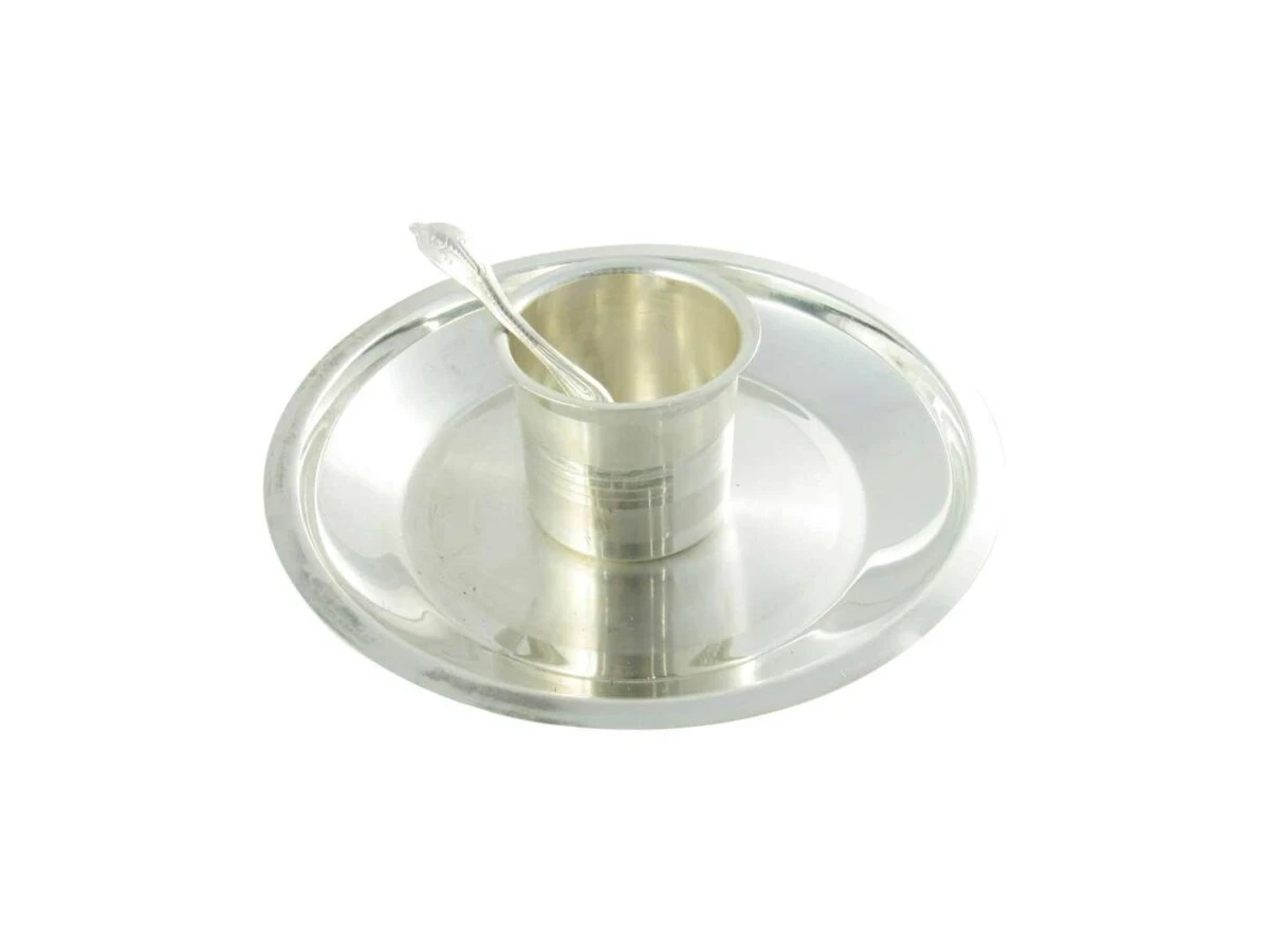Pooja Thali set, pooja thali silver, pooja thali decoration, Pooja Thali for home, pooja thali set silver, return gifts for housewarming
