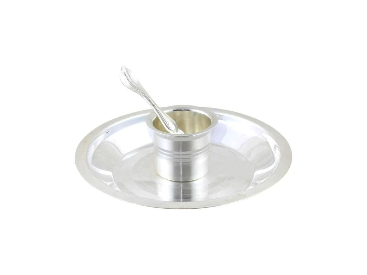 Pooja Thali set, pooja thali silver, pooja thali decoration, Pooja Thali for home, pooja thali set silver, return gifts for housewarming