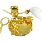 Pooja Thali set, pooja thali silver, pooja thali decoration, Pooja Thali for home, pooja thali set silver, return gifts for housewarming