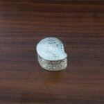 Sindoor dabbi, sindoor box for wedding, sindoor dabbi silver, Pooja items silver, Pooja items for home, kumkum box return gift, pooja items for temple, pooja items for gift, kumkum box silver, sindoor dabbi for women