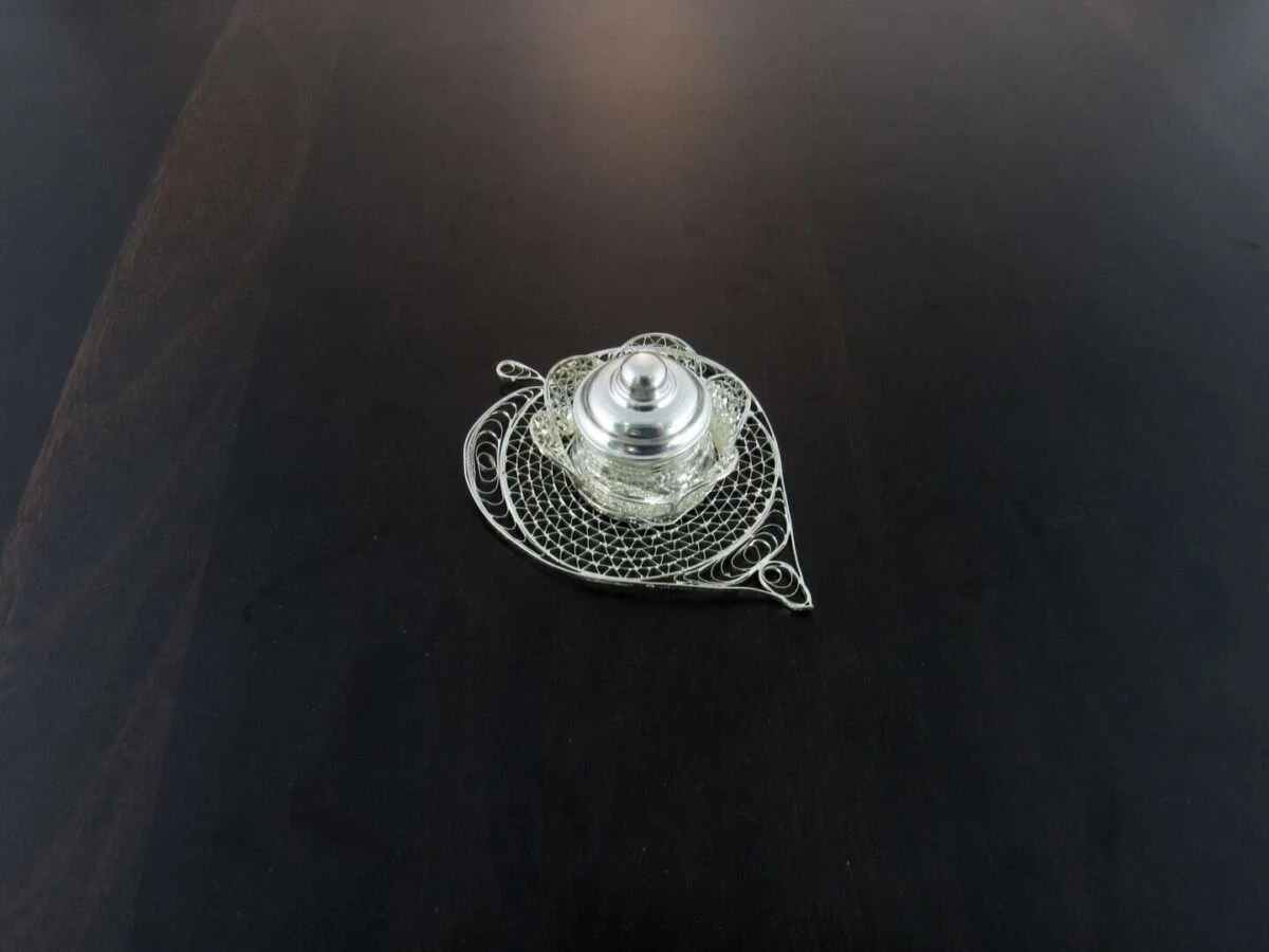 silver kankavati, sindoor box for wedding, kumkum box return gift, Pooja items silver, Pooja items for home, pooja items for temple, pooja items for gift