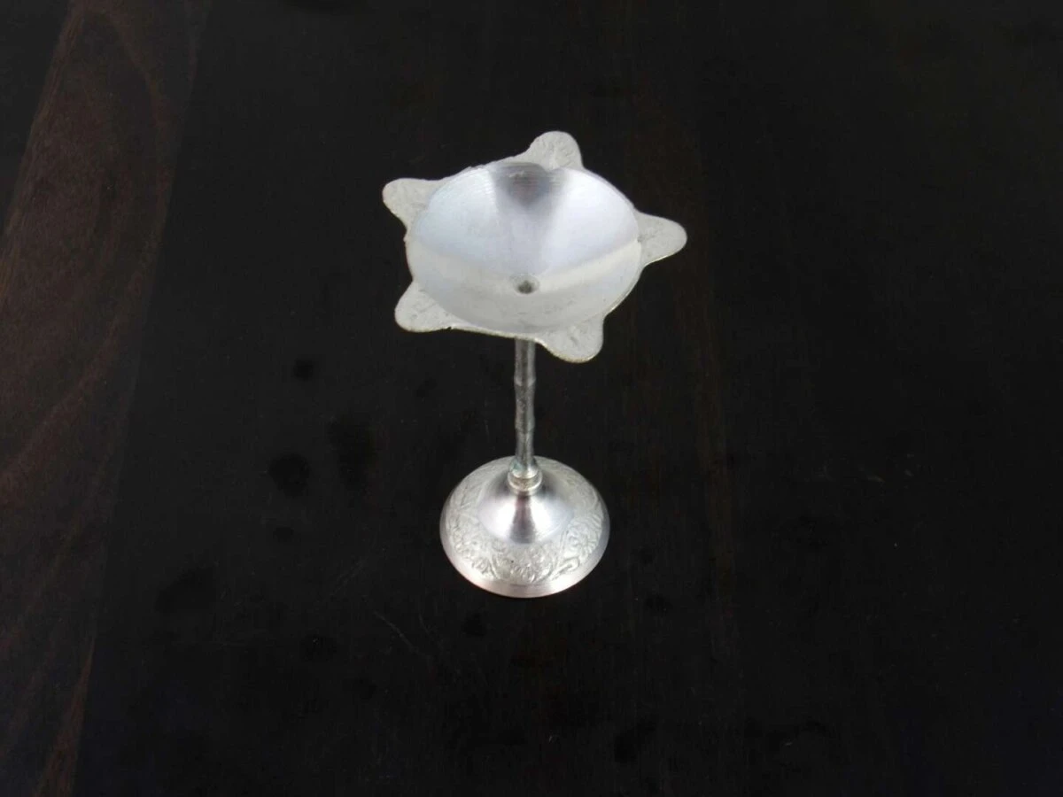 Diya for pooja, diya for temple, Pooja items silver, Pooja items for home, diya for god, pooja items for temple, pooja items for gift