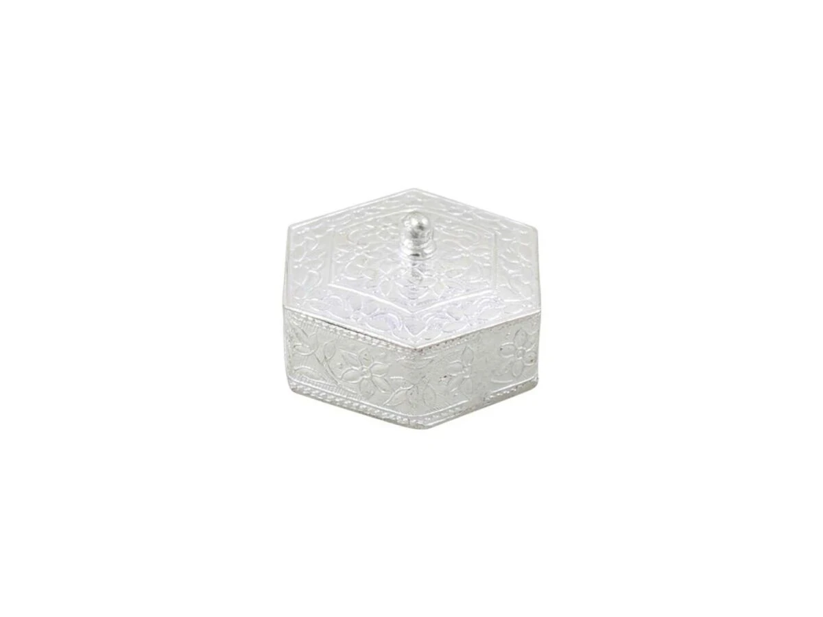 Sindoor dabbi, sindoor box for wedding, sindoor dabbi silver, Pooja items silver, Pooja items for home, kumkum box return gift, pooja items for temple, pooja items for gift, kumkum box silver, sindoor dabbi for women