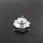 Sindoor dabbi, sindoor box for wedding, sindoor dabbi silver, Pooja items silver, Pooja items for home, kumkum box return gift, pooja items for temple, pooja items for gift, kumkum box silver, sindoor dabbi for women