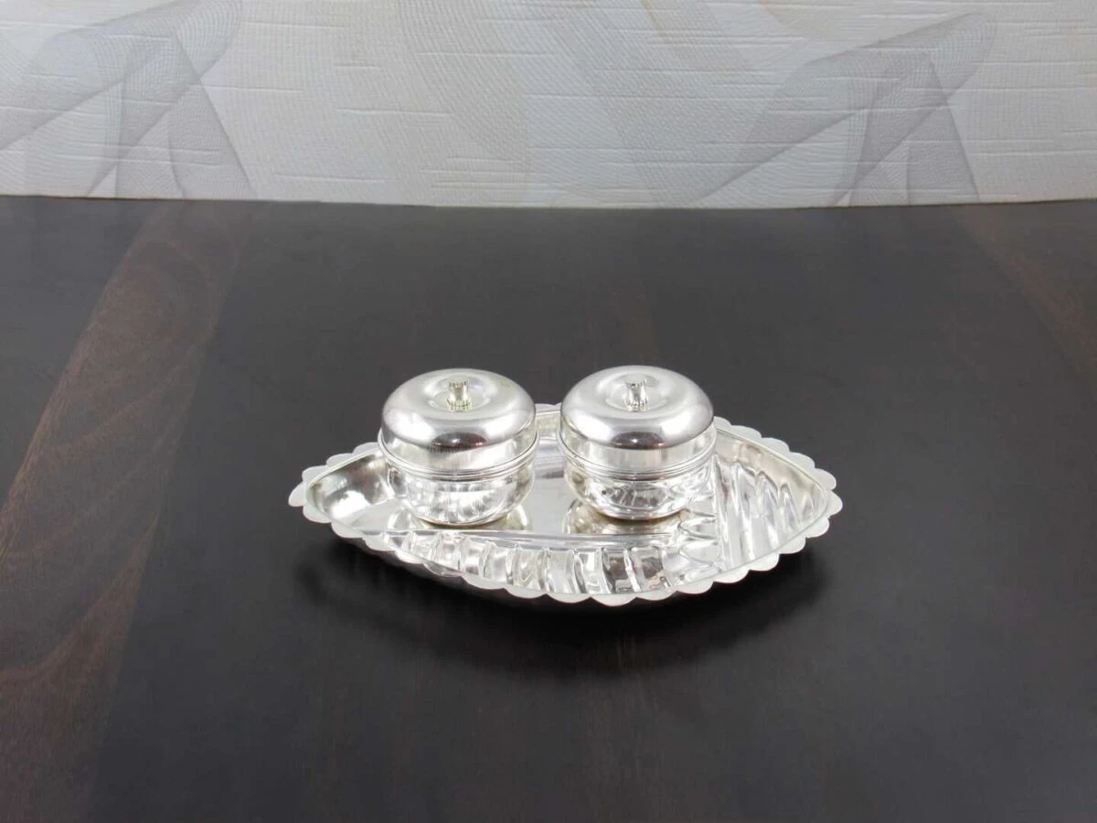 silver kankavati, sindoor box for wedding, kumkum box return gift, Pooja items silver, Pooja items for home, pooja items for temple, pooja items for gift