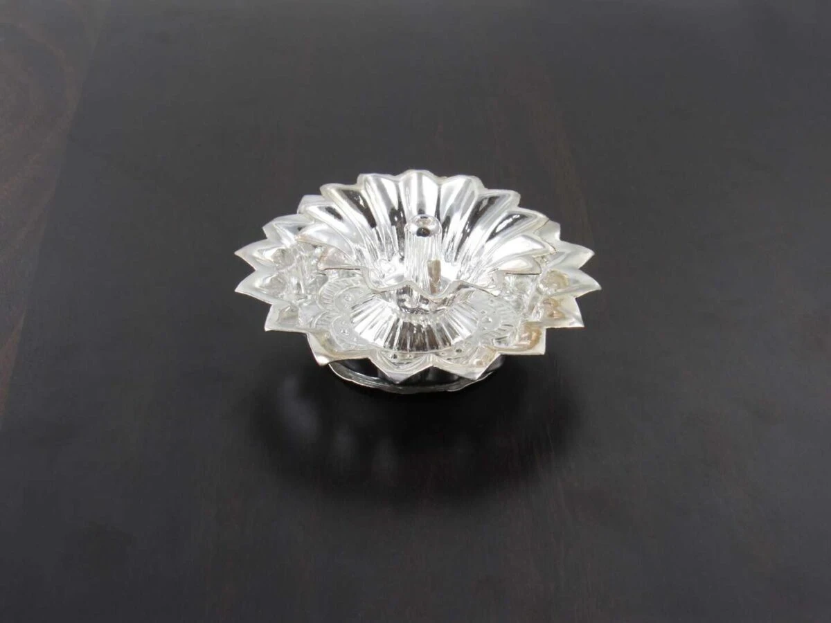 Diya for pooja, diya for temple, Pooja items silver, Pooja items for home, diya for god, pooja items for temple, pooja items for gift
