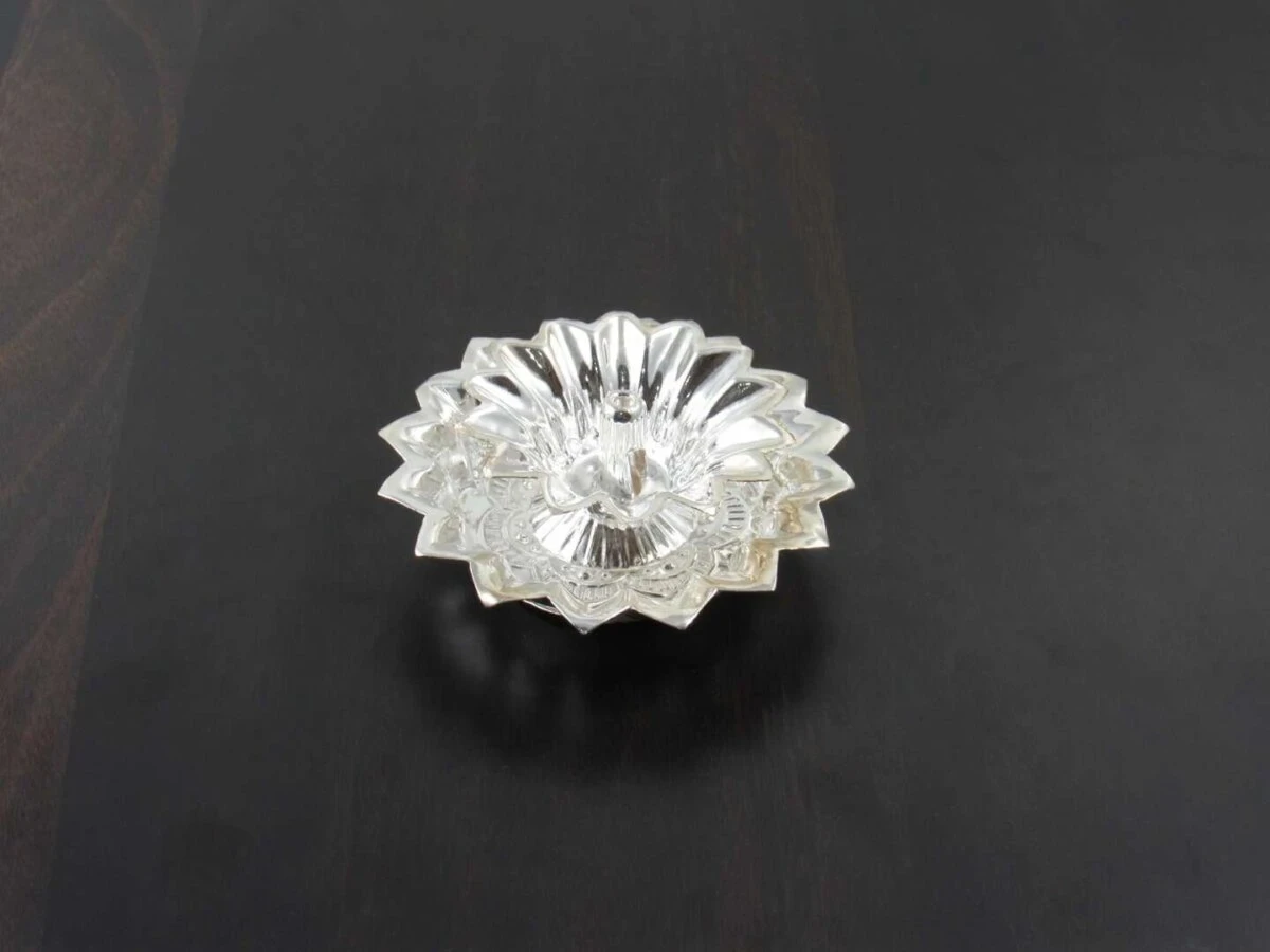 Diya for pooja, diya for temple, Pooja items silver, Pooja items for home, diya for god, pooja items for temple, pooja items for gift
