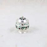 Sindoor dabbi, sindoor box for wedding, sindoor dabbi silver, Pooja items silver, Pooja items for home, kumkum box return gift, pooja items for temple, pooja items for gift, kumkum box silver, sindoor dabbi for women