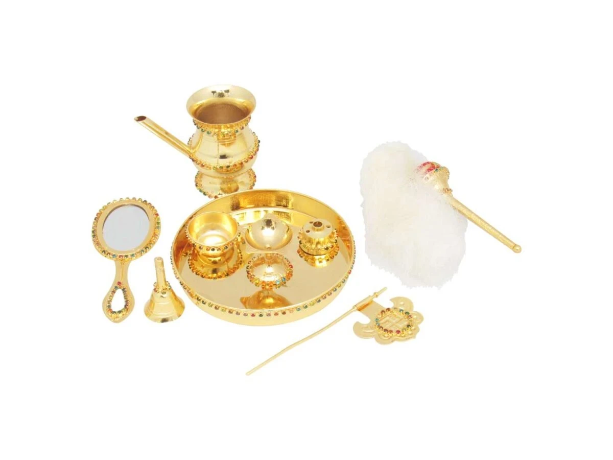 Pooja Thali set, pooja thali silver, pooja thali decoration, Pooja Thali for home, pooja thali set silver