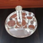 Dinner Set for gift, dinner set for kitchen, dinner set for home, dinner set for restaurant, silver plated dinner plates