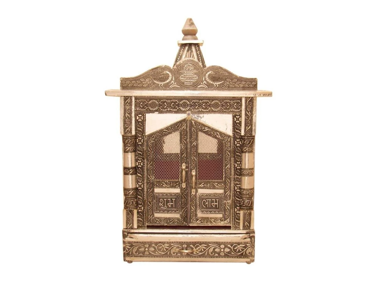 Pooja mandir wooden, wooden temple for home, home temple wall hanging, pooja mandir wall hanging, pooja mandir for home small, pooja mandir for office, small temple for home, pooja mandir for wall, pooja mandir for home with shutters and jali