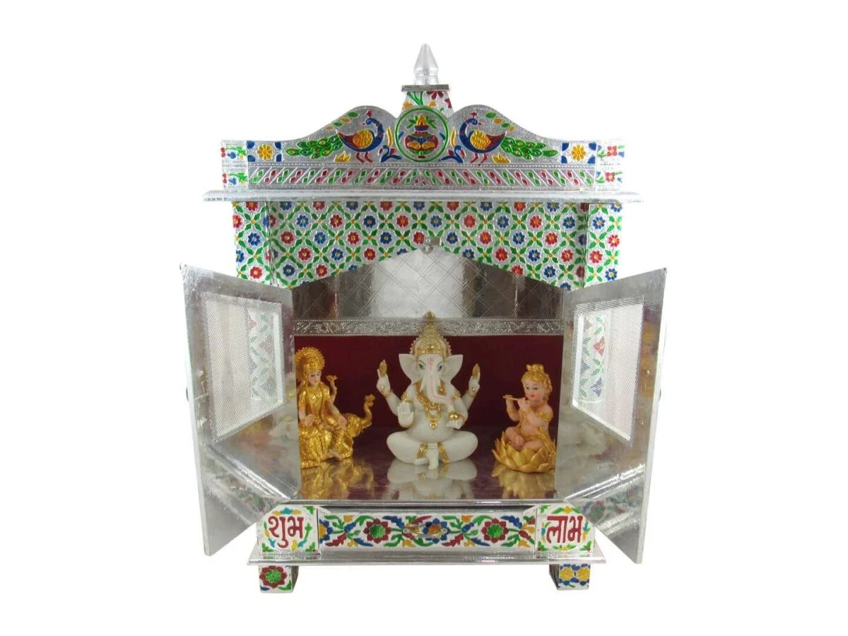 Pooja mandir wooden, wooden temple for home, home temple wall hanging, pooja mandir wall hanging, pooja mandir for home small, pooja mandir for office, small temple for home, pooja mandir for wall, pooja mandir for home with shutters and jali