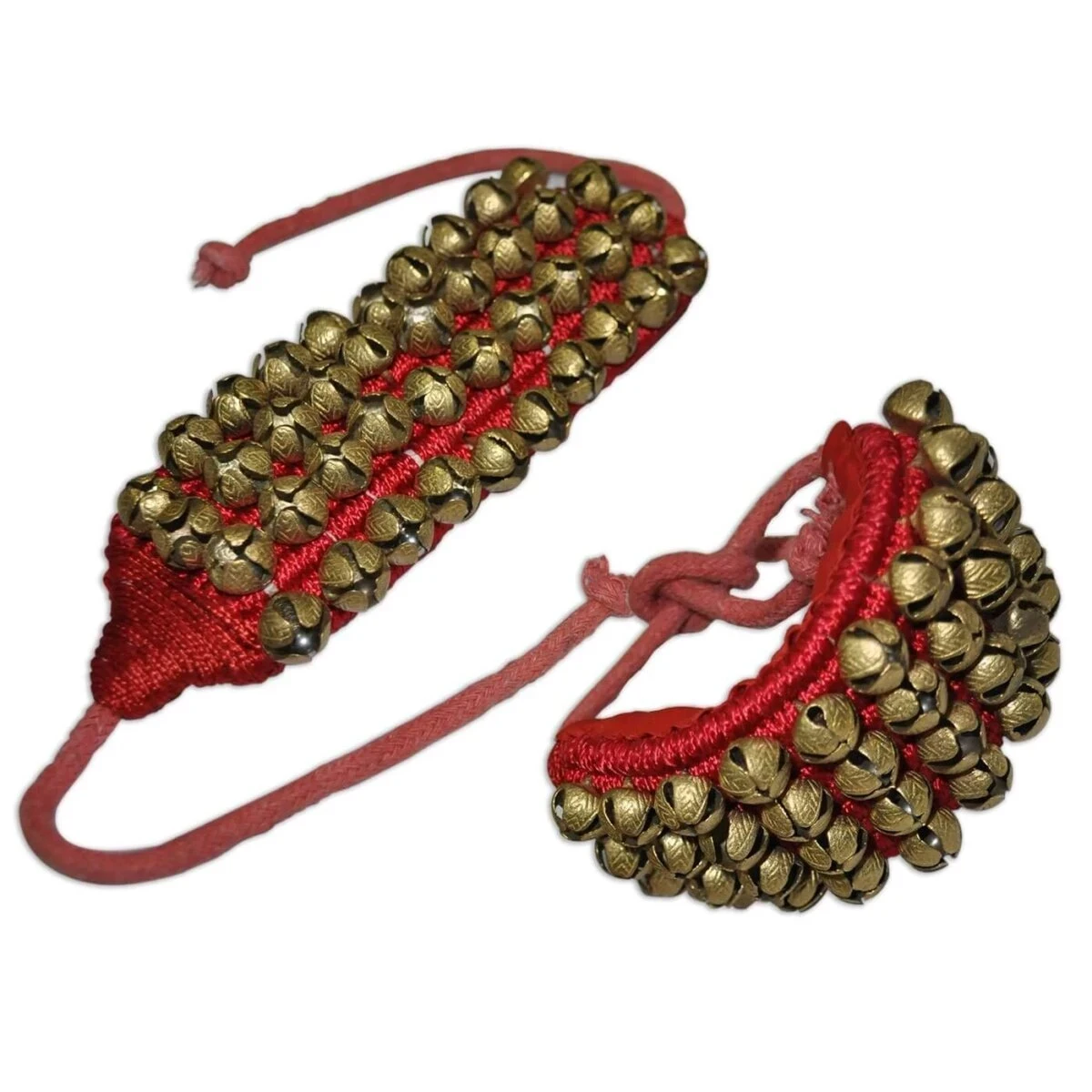Brass gunghroo brass gunghroo bells, 4 Line Ghungroo