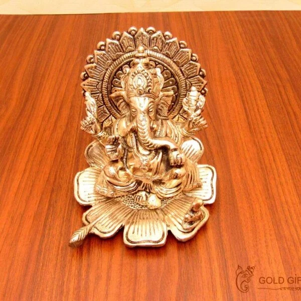 White metal ganesh idol, white metal statue, ganesha idol for home, ganesha idol for office, ganesha idol gift, ganesha murti for car, ganesh statue for temple, ganesh statue for gift, ganesh statue for home decoration