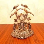White metal ganesh idol, white metal statue, ganesha idol for home, ganesha idol for office, ganesha idol gift, ganesha murti for car, ganesh statue for temple, ganesh statue for gift, ganesh statue for home decoration