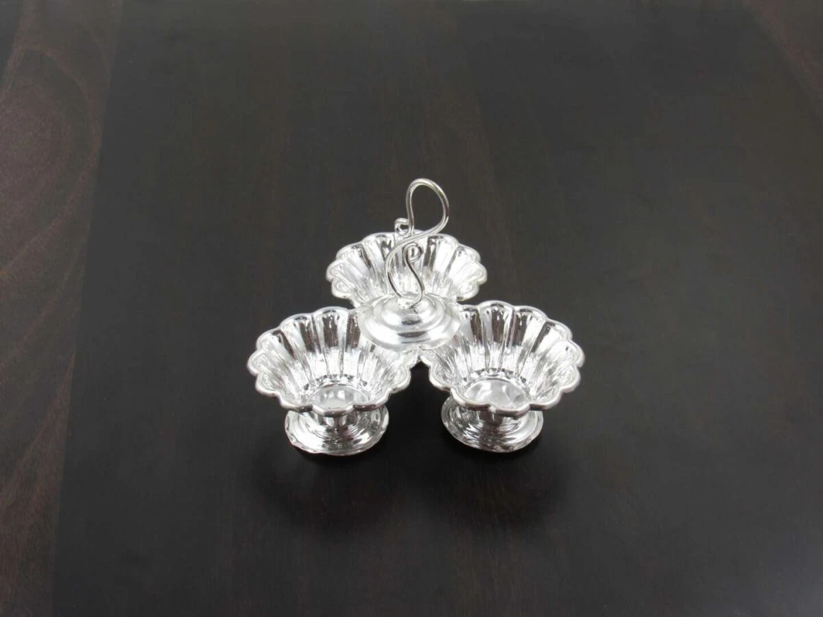 silver kankavati, sindoor box for wedding, kumkum box return gift, Pooja items silver, Pooja items for home, pooja items for temple, pooja items for gift