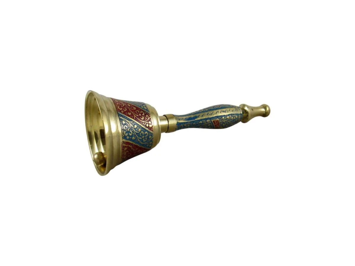Brass pooja bells, brass bell for home, brass bell for temple, brass bell decoration, brass wall hanging bell, brass wall hanging diya, brass bell wall hanging, brass bell wall decor