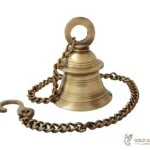 Brass pooja bells, brass bell for home, brass bell for temple, brass bell decoration, brass wall hanging bell, brass wall hanging diya, brass bell wall hanging, brass bell wall decor