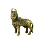 Brass cow and calf brass cow and calf idol ethnic brass kamdhenu cow and calf