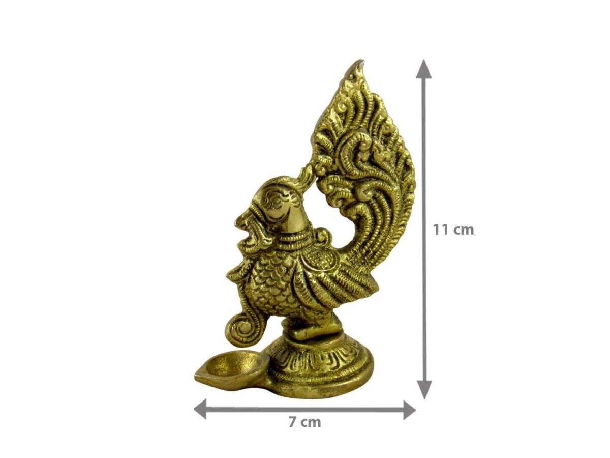Brass peacock diya brass peacock lamp brass peacock diya stand brass peacock hanging lamp peacock brass oil diya brass peacock statue brass peacock figurine