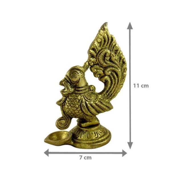 Brass peacock diya brass peacock lamp brass peacock diya stand brass peacock hanging lamp peacock brass oil diya brass peacock statue brass peacock figurine