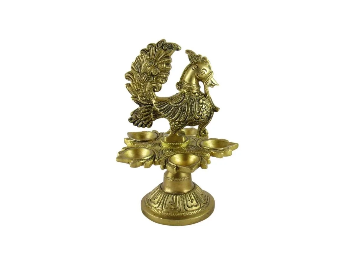 Brass peacock diya brass peacock lamp brass peacock diya stand brass peacock hanging lamp peacock brass oil diya brass peacock statue brass peacock figurine