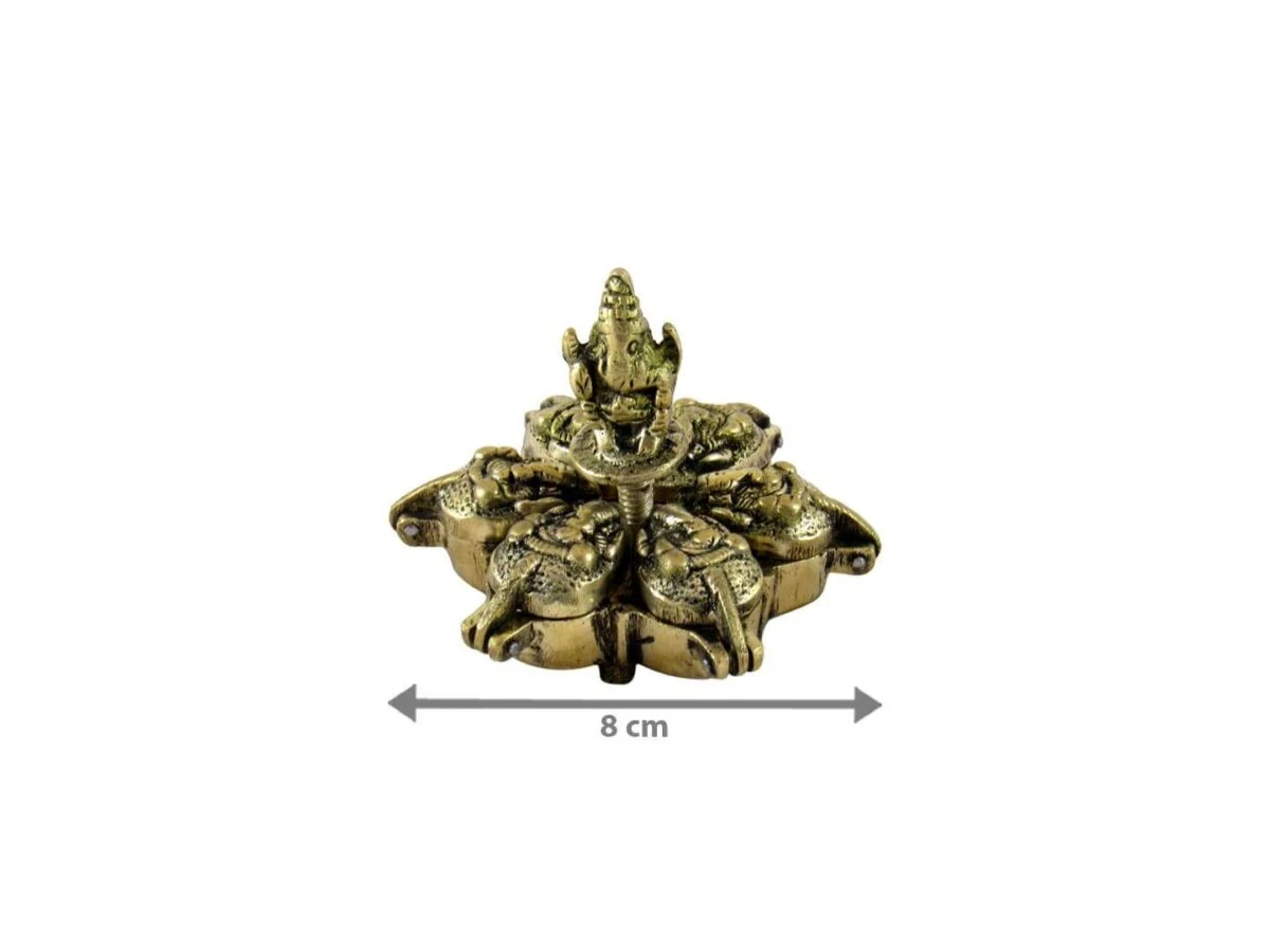 rass small Ganesh Kankavati for pooja