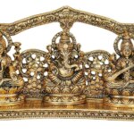 lakshmi ganesh saraswati idols, laxmi ganesh saraswati statue, laxmi ganesh saraswati murti, ganesh laxmi saraswati sitting position, laxmi ganesh saraswati silver idol