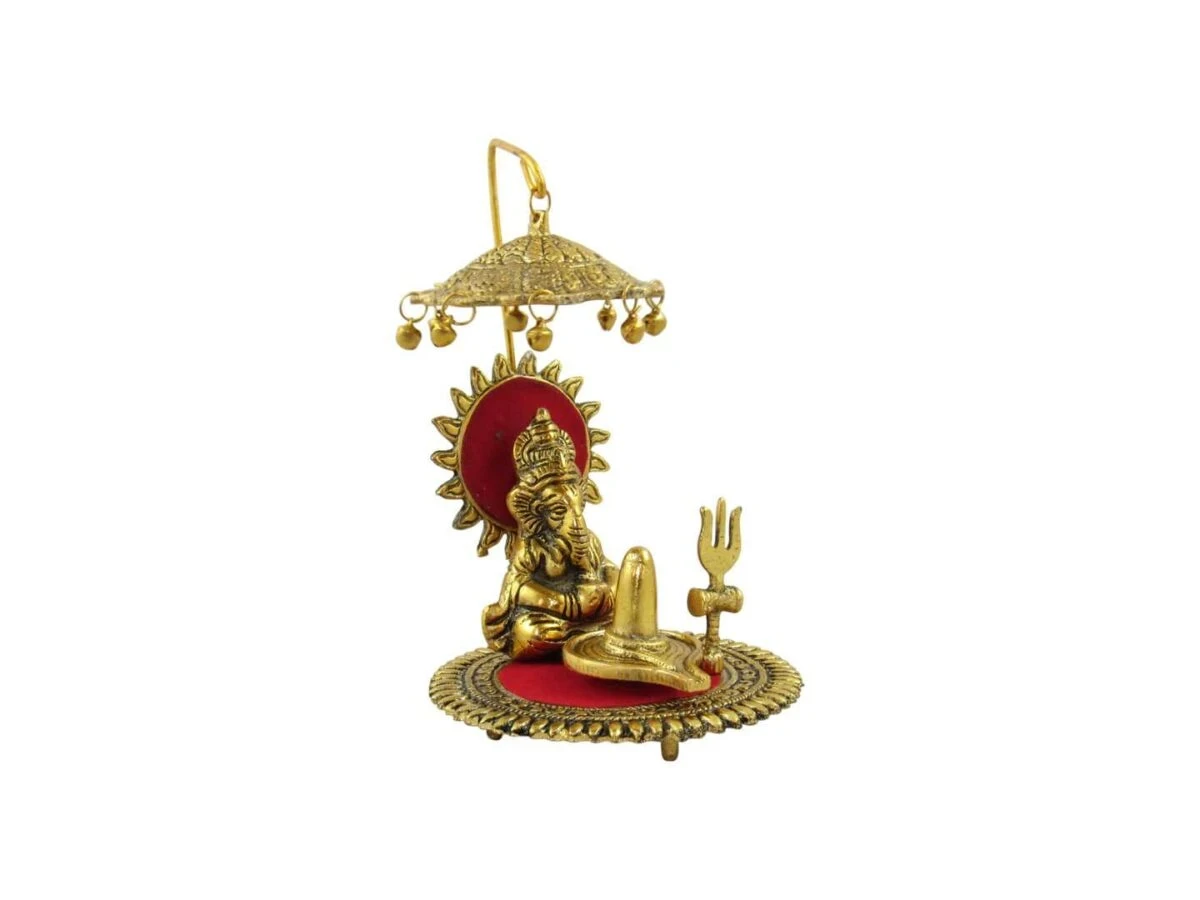 White metal ganesh idol, white metal statue, ganesha idol for home, ganesha idol for office, ganesha idol gift, ganesha murti for car, ganesh statue for temple, ganesh statue for gift, ganesh statue for home decoration, ganesh idol with shivling