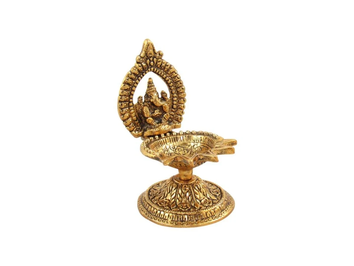 Diya for pooja, diya for temple, Pooja items silver, Pooja items for home, diya for god, pooja items for temple, pooja items for gift White metal ganesh idol white metal statue ganesha idol for home ganesha idol for office