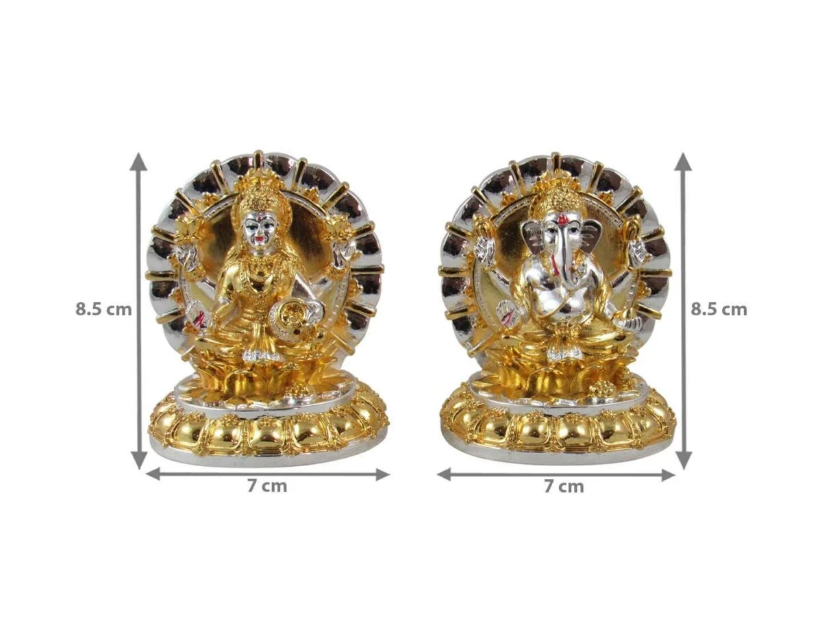 Lakshmi Ganesh idol, silver Lakshmi ganesh idol, Lakshmi ganesha idols for diwali, lakshmi ganesh statue, ganesh laxmi statue, diwali pooja laxmi ganesh idol
