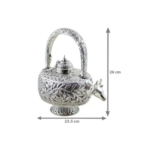 Silver Abhishek patra, gomukhi abhishek patra, abhishek patra silver, shiv abhishek patra, shivling abhishek patra, gomukh abhishek patra, rudra abhishek patra