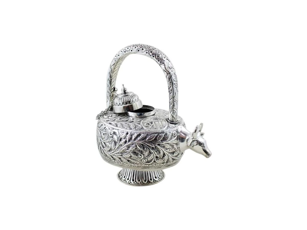 Silver Abhishek patra, gomukhi abhishek patra, abhishek patra silver, shiv abhishek patra, shivling abhishek patra, gomukh abhishek patra, rudra abhishek patra