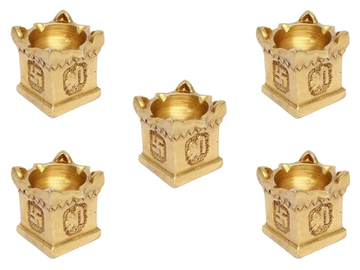Brass diyas brass diya set brass diya stand brass aarti diya, Brass diya for pooja, diya for pooja, Brass Tulsi Plant Diya