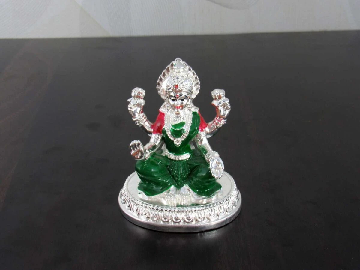 Lakshmi idol gold Lakshmi idol silver Lakshmi idol for home Lakshmi idol for pooja laxmi idol for home