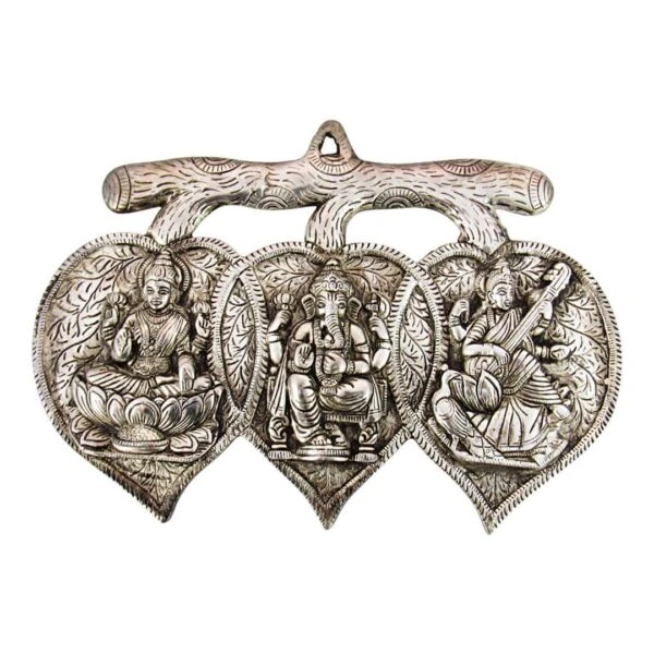 Lakshmi ganesha saraswati wall hanging lakshmi ganesh saraswati idols laxmi ganesh saraswati statue laxmi ganesh saraswati murti ganesh laxmi saraswati sitting position laxmi ganesh saraswati silver idol