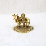 Krishna with cow idol Krishna with cow idol at home lord Krishna with cow idol Krishna with cow brass idol