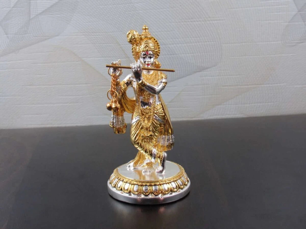 Bal gopal silver idol, Krishna idol for home, Krishna idol for gift, bal gopal idol for home, bal gopal brass idol, bal gopal Krishna idol, Krishna idol silver, Krishna idol for temple, bal gopal murti, laddu gopal murti