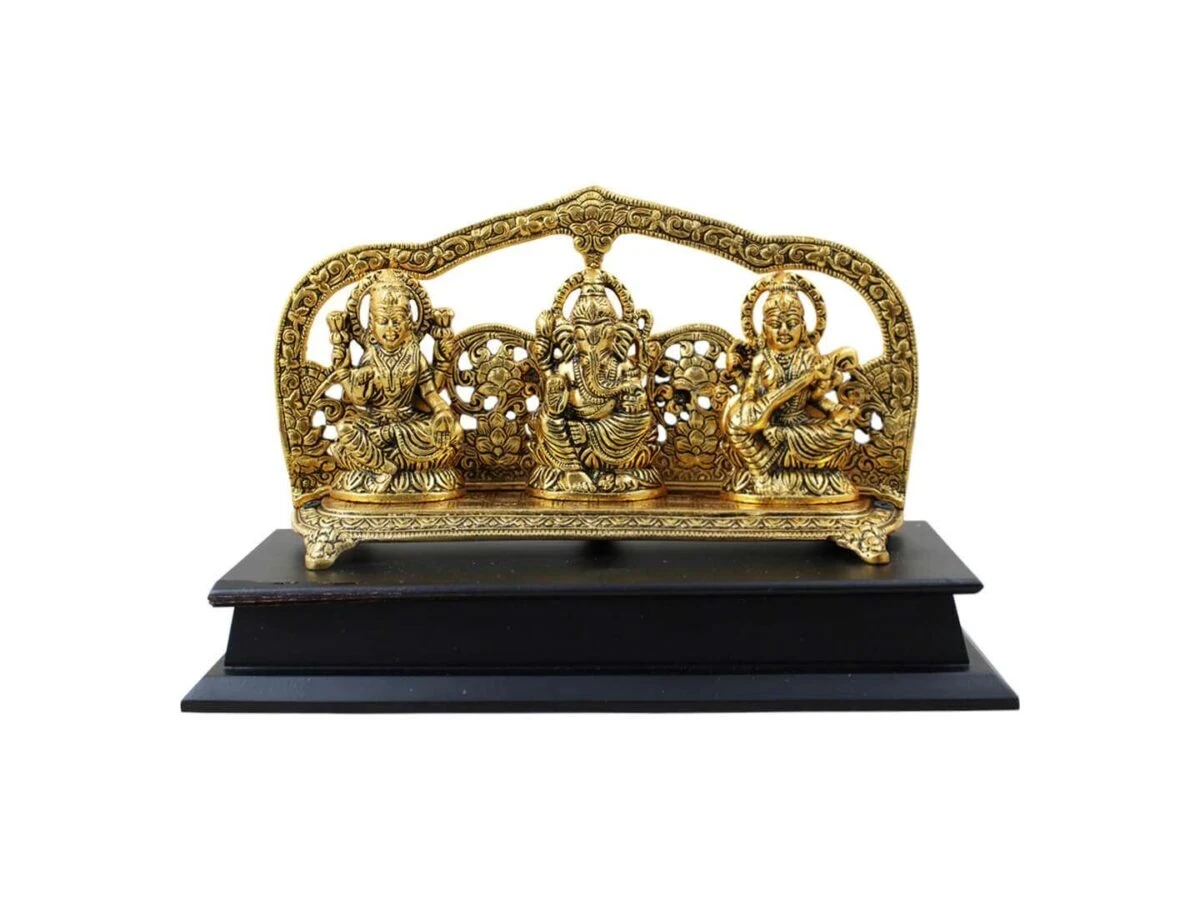 lakshmi ganesh saraswati idols laxmi ganesh saraswati statue laxmi ganesh saraswati murti ganesh laxmi saraswati sitting position laxmi ganesh saraswati silver idol