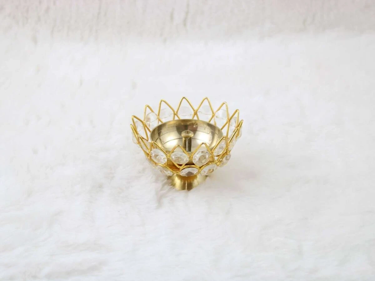 Brass diyas brass diya set brass diya stand brass aarti diya, Brass diya for pooja, diya for pooja, Brass Crystal Diya, brass akhand diya, return gift