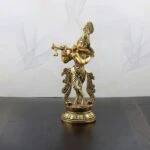 White metal Krishna idol bal gopal idol for home bal gopal brass idol bal gopal Krishna idol Krishna brass statue