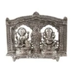 Lakshmi ganesh idol Lakshmi ganesha idols for diwali lakshmi ganesh statue ganesh laxmi statue diwali pooja laxmi ganesh idol, white metal laxmi ganesh idol