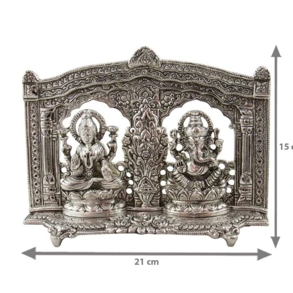 Lakshmi ganesh idol Lakshmi ganesha idols for diwali lakshmi ganesh statue ganesh laxmi statue diwali pooja laxmi ganesh idol, white metal laxmi ganesh idol