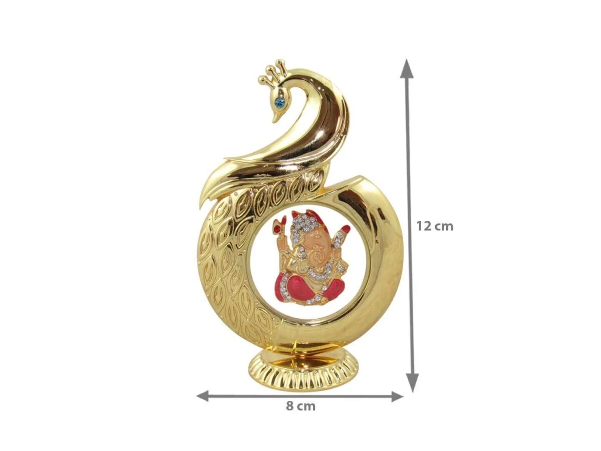 Gold plated ganesha idol for car, ganesha statue for car, ganesha idol for car, ganesha idol for home, ganesha idol for car dashboard online, ganesha statue for home décor, ganesha statue for gift, ganesha statue for office