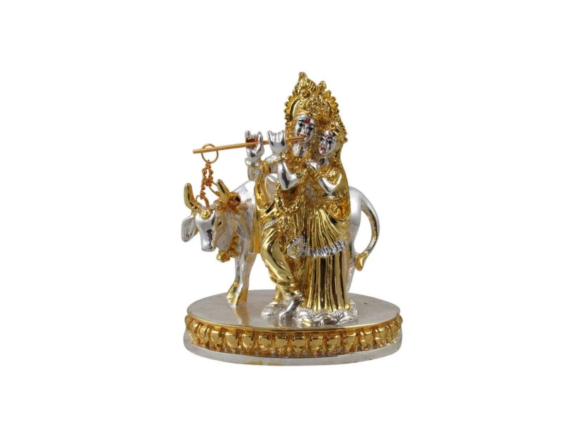 Radha Krishna idol for gift, radha Krishna brass idol radha Krishna idol for home, radha Krishna idol for temple, radha Krishna murti brass, radha Krishna statue gift, radha Krishna statue for temple