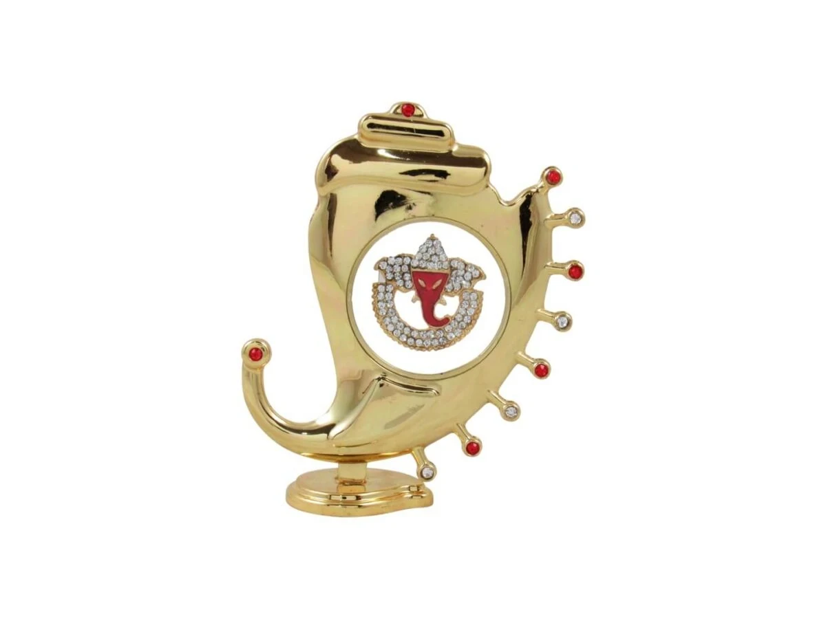 Gold plated ganesha idol for car, ganesha statue for car, ganesha idol for car, ganesha idol for home, ganesha idol for car dashboard online, ganesha statue for home décor, ganesha statue for gift, ganesha statue for office