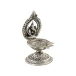 Diya for pooja, diya for temple, Pooja items silver, Pooja items for home, diya for god, pooja items for temple, pooja items for gift White metal ganesh idol white metal statue ganesha idol for home ganesha idol for office